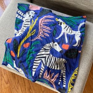 Noonday Bandana - Blue/Animal Print - OS